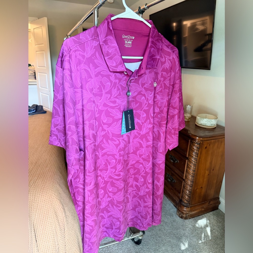 Good Good Velvet Vines Polo NEW with tags